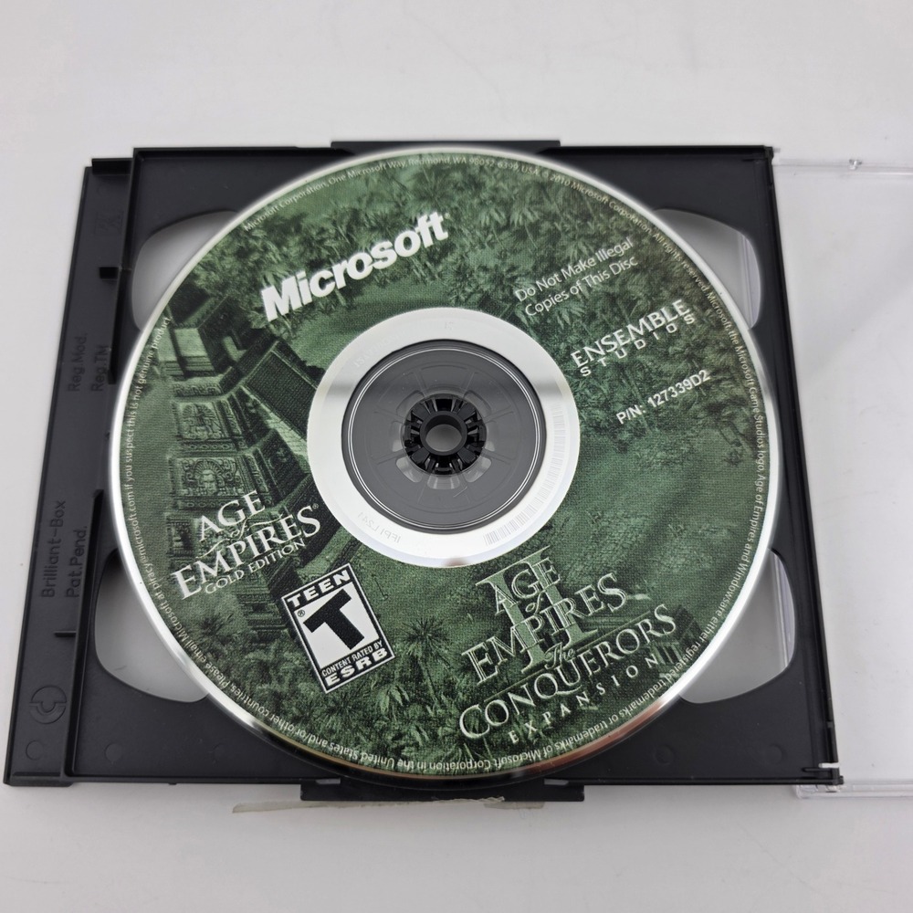 Microsoft Age of Empires II Gold Edition PC Game CD-ROM Nostalgia GOOD 90s Pack - Picture 3 of 6